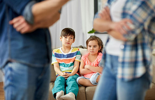 ¿Cómo enfrentar la separación de los padres?